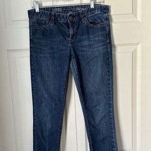 Tommy Hilfiger Jeans Women's 6 Regular Blue Denim Dark Wash Modern Skinny